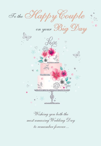 Picture of HAPPY COUPLE WEDDING DAY CARD